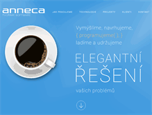 Tablet Screenshot of anneca.cz